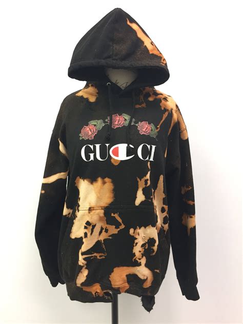 gucci champion hoodie